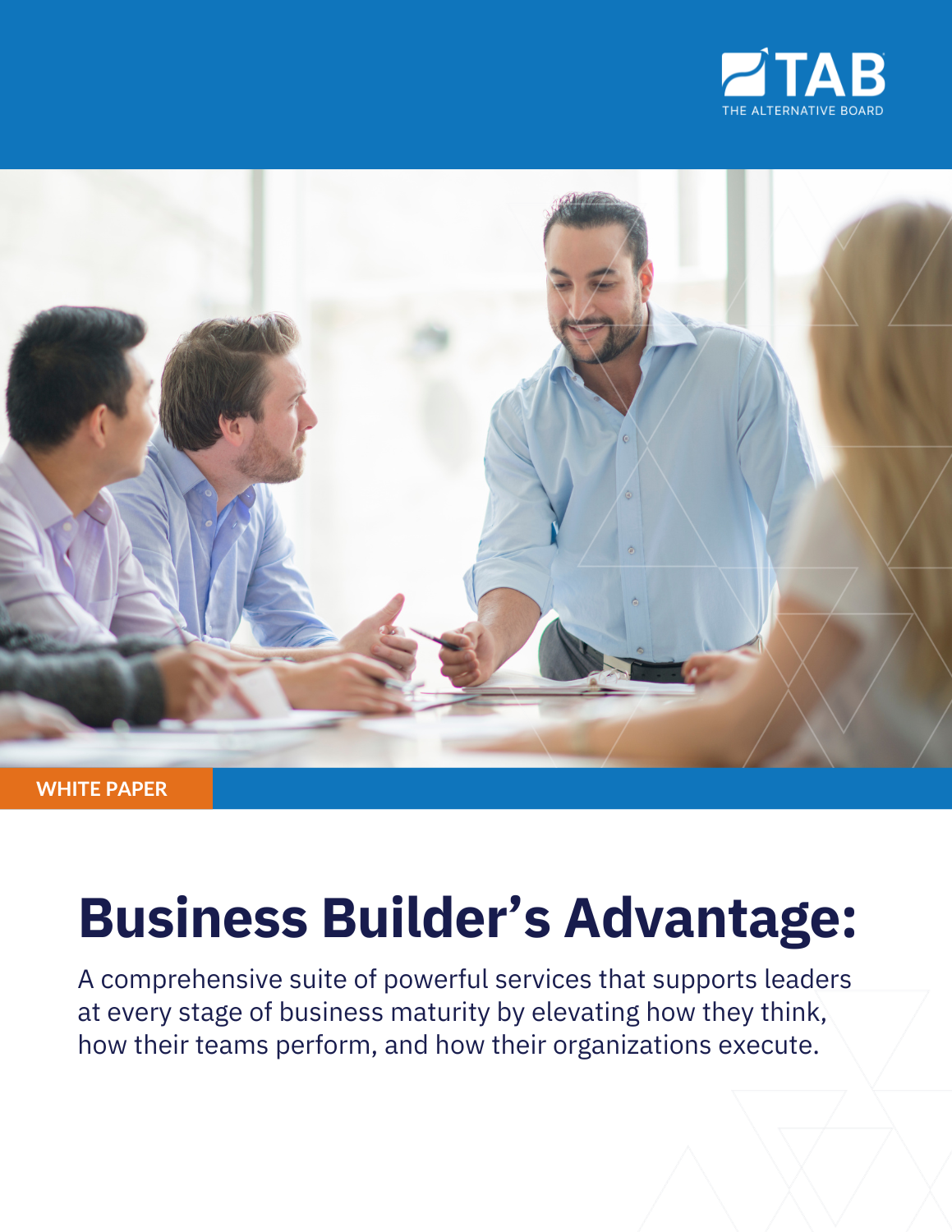 TAB White Paper - Business Builders Advantage - Cover