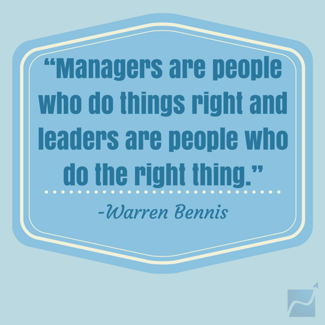 Leadership vs. Management