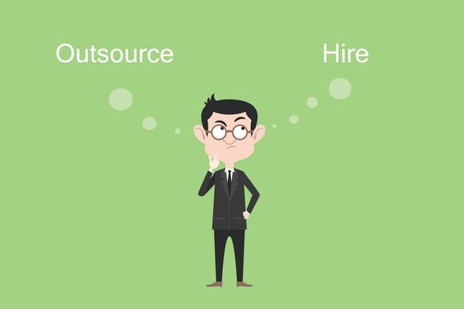 social media: hire our outsource