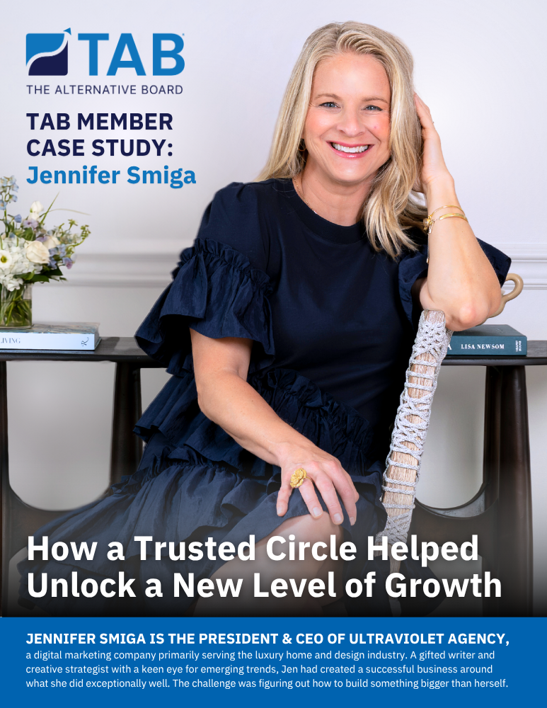 Jennifer Smiga - TAB Member Case Study